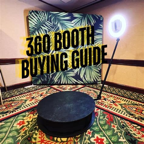 The Ultimate Guide To Buying A 360 Photo Booth For Sale.